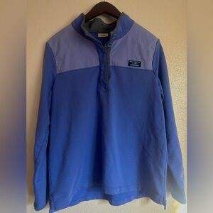 L.L. Bean Purple Pullover